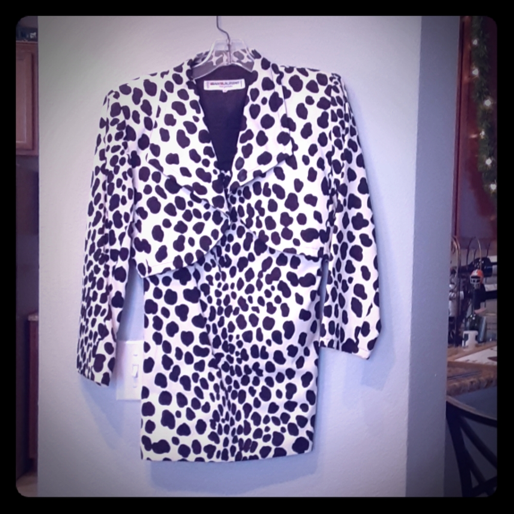 Yves St Laurent jacket & skirt set